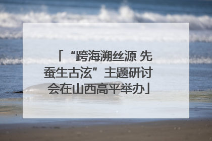 “跨海溯丝源 先蚕生古泫”主题研讨会在山西高平举办