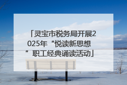 灵宝市税务局开展2025年“悦读新思想”职工经典诵读活动