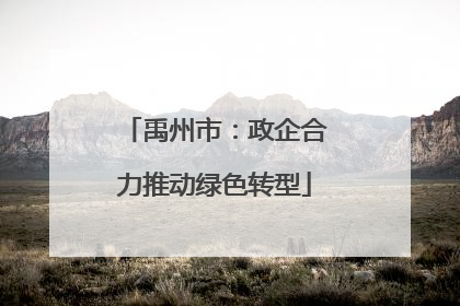 禹州市：政企合力推动绿色转型