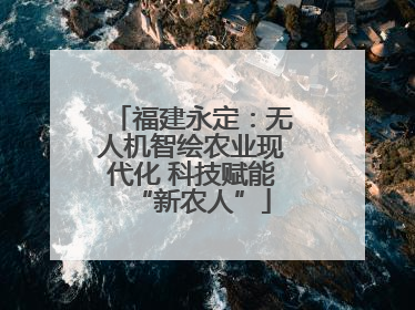 福建永定：无人机智绘农业现代化 科技赋能“新农人”