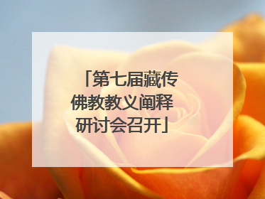第七届藏传佛教教义阐释研讨会召开