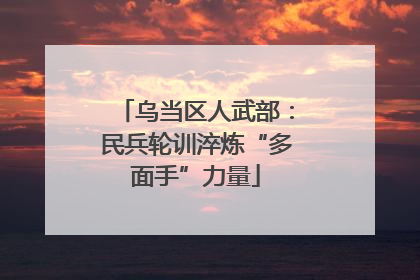 乌当区人武部：民兵轮训淬炼“多面手”力量