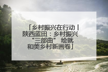 乡村振兴在行动丨陕西蓝田：乡村振兴 “三部曲” 绘就和美乡村新画卷