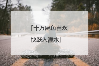 十万尾鱼苗欢快跃入湟水