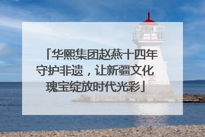 华熙集团赵燕十四年守护非遗，让新疆文化瑰宝绽放时代光彩