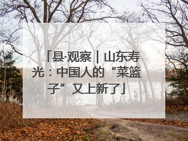 县·观察｜山东寿光：中国人的“菜篮子”又上新了