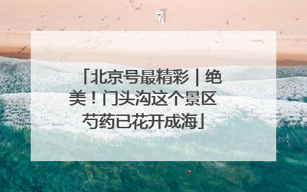 北京号最精彩｜绝美！门头沟这个景区芍药已花开成海