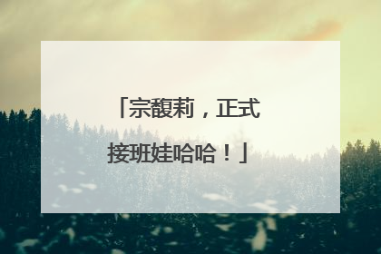 宗馥莉，正式接班娃哈哈！