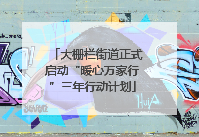 大栅栏街道正式启动“暖心万家行”三年行动计划