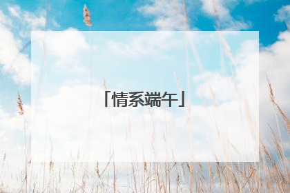 情系端午