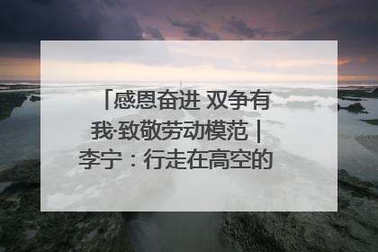 感恩奋进 双争有我·致敬劳动模范｜李宁：行走在高空的“电网卫士”