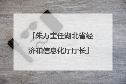 朱万奎任湖北省经济和信息化厅厅长