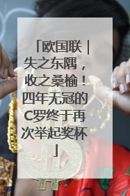欧国联｜失之东隅，收之桑榆！四年无冠的C罗终于再次举起奖杯
