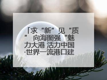 求“新”见“质” 向海图强“魅力大港 活力中国·世界一流港口建设”主题宣传活动走进山东