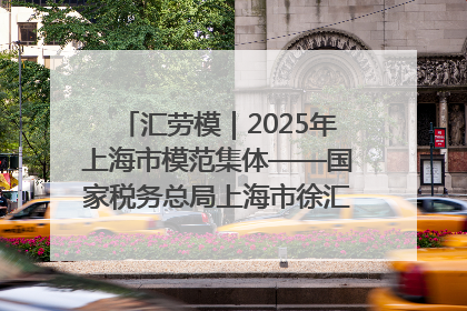 汇劳模｜2025年上海市模范集体——国家税务总局上海市徐汇区税务局第一税务所