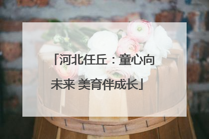 河北任丘：童心向未来 美育伴成长