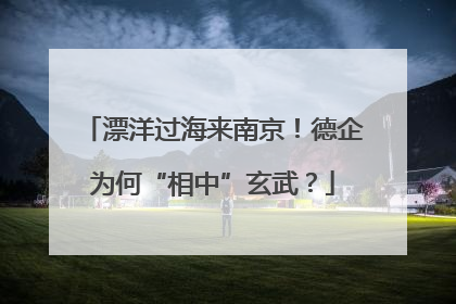 漂洋过海来南京！德企为何“相中”玄武？