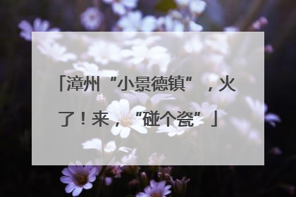 漳州“小景德镇”，火了！来，“碰个瓷”