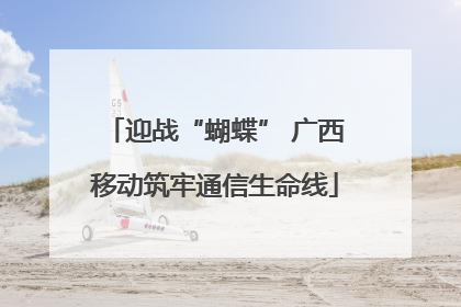 迎战“蝴蝶” 广西移动筑牢通信生命线
