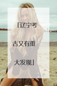 辽宁考古又有重大发现