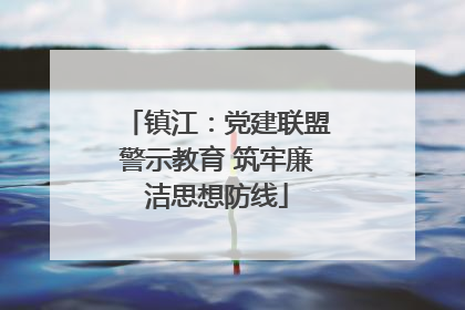 镇江：党建联盟警示教育 筑牢廉洁思想防线