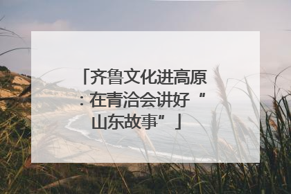 齐鲁文化进高原：在青洽会讲好“山东故事”
