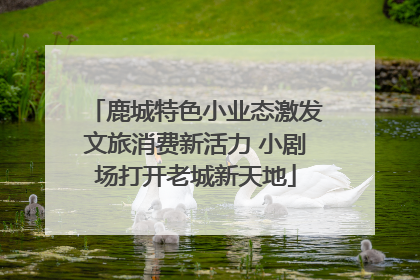 鹿城特色小业态激发文旅消费新活力 小剧场打开老城新天地