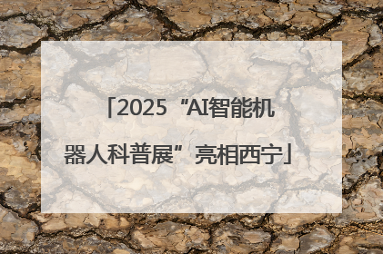 2025“AI智能机器人科普展”亮相西宁
