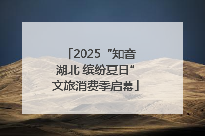 2025“知音湖北 缤纷夏日”文旅消费季启幕