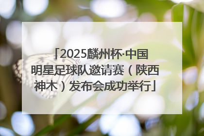 2025麟州杯·中国明星足球队邀请赛（陕西神木）发布会成功举行