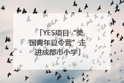 YES项目“美国青年夏令营”走进成都市小学